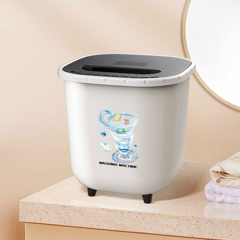 Small Washing Machine Portable, Mini Washer and Dryer Machine Foldable  Washing Machine for Underwear, Baby Clothes, or Small Items, Portable  Laundry Washing Machine for Apartments, Camping, Travel