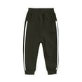 thumbnail image 1 of Dezsed Toddler Boy Girl Pull-On Sweatpants Cotton Drawstring Elastic Waist Sport Jogger Pants with Pocket 4-5 Years Black, 1 of 7