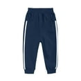 thumbnail image 1 of Dezsed Toddler Boy Girl Pull-On Sweatpants Cotton Drawstring Elastic Waist Sport Jogger Pants with Pocket 4-5 Years Navy, 1 of 7