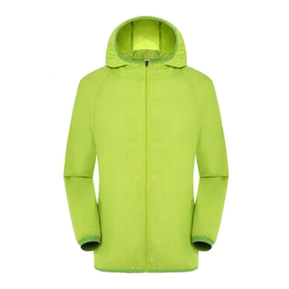 Dezsed Windbreaker Jacket Women Women Men Windproof Jacket Outdoor Bicycle Sports Quick Dry Windbreaker Coat Top Green XXXL