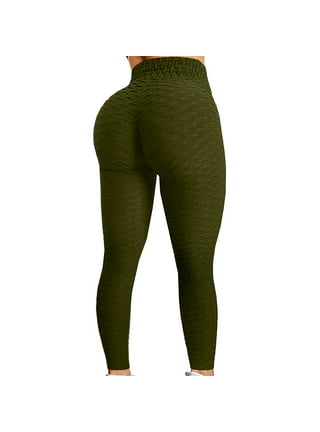 Tight Yoga Pants,Butt Lifting Anti Cellulite Leggings for Women High  Waisted Yoga Pants Workout Tummy Control Sport Tights