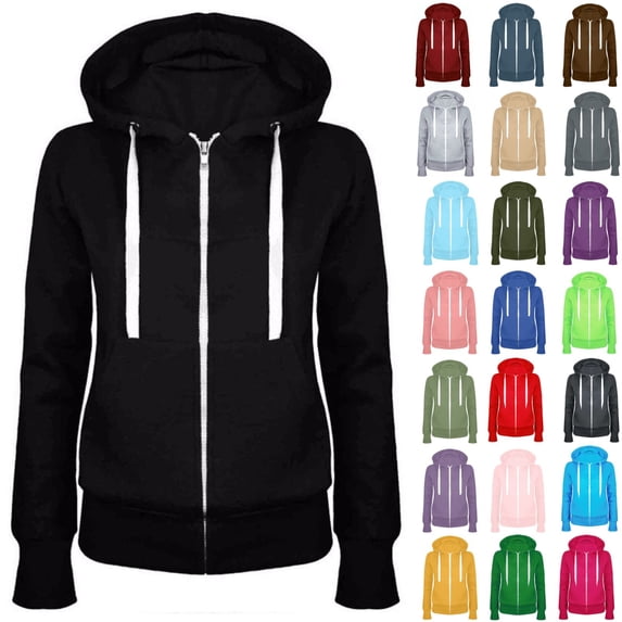 Dezsed Women's Lightweight Hoodies Full Zip Up Sweatshirts Long Sleeve Thin Casual Hooded Jackets Sweatshirts for Women with Plus Size Gray XXXXXL