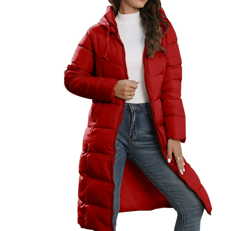 Casual hooded cotton dress coat Casual hooded cotton dress coat