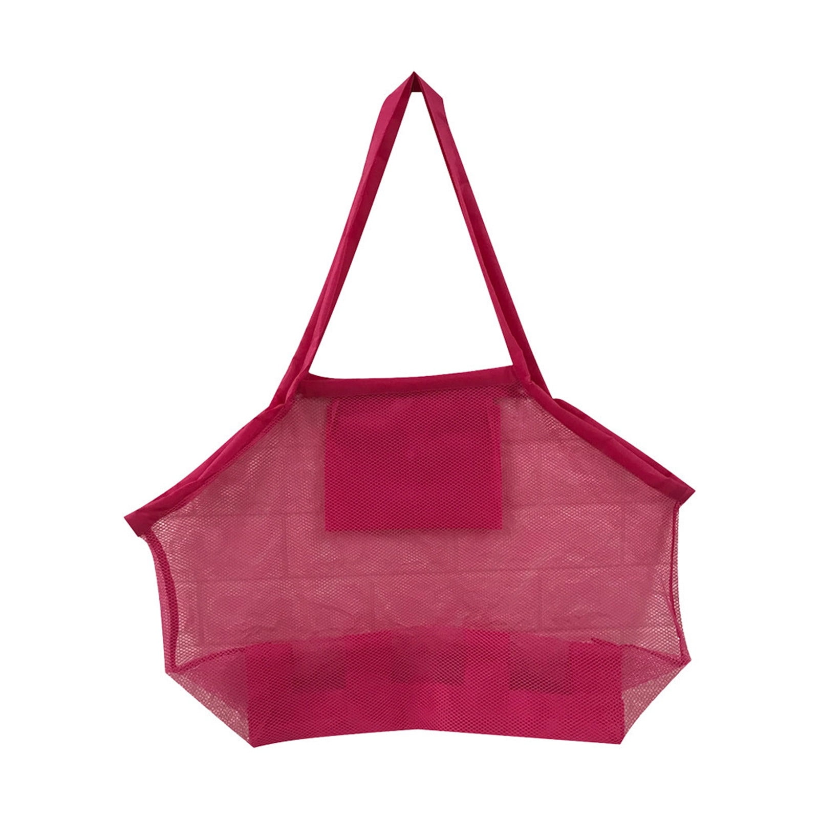 Dgankt Beach Toy Mesh Bag Kids Collecting Bag Beach Sand Toy Sostener