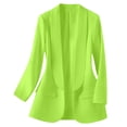 thumbnail image 1 of Dgankt Blazers for Women Fashion Casual Solid Color Long Sleeve Lapel Real Pocket Suit Jacket,Size S-3XL, 1 of 7