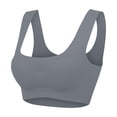 thumbnail image 1 of Dgankt Jelly Bras for Women Fashion Solid Strap Wrap Hollow Out Bra Underwear Bralette Stylish,Size 2XL, 1 of 7