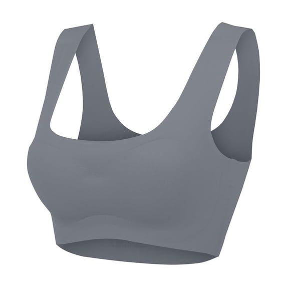 Dgankt Jelly Bras for Women Fashion Solid Strap Wrap Hollow Out Bra Underwear Bralette Stylish,Size 2XL