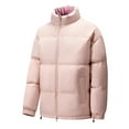 thumbnail image 1 of Dgankt Mens Jacket Men's Cropped Puffer Jackets,Warm Winter Jacket with Zipped Pockets,Short Mens Quilted Coat, 1 of 2