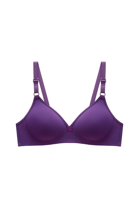 Nursing Bras Women's Shirt Push-Up Bra - Wireless Seamless Comfort Bra for Layering Under Blouses, Work Shirts, Dresses & Office Commutes S-XL