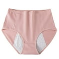 thumbnail image 1 of Dgankt Panties for Women Comfortable and Traceless High-Waist Hip Wrap Triangular Solid Color Underwear Briefs,Size M-3XL, 1 of 5