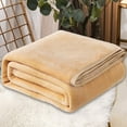 thumbnail image 1 of Dgankt Super Soft Warm Solid Warm Micro Plush Fleece Blanket Throw Rug Sofa Bedding 70x100cm, 1 of 3