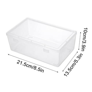 Plastic Side Opening Thickened Transparent Storage Sorting Box