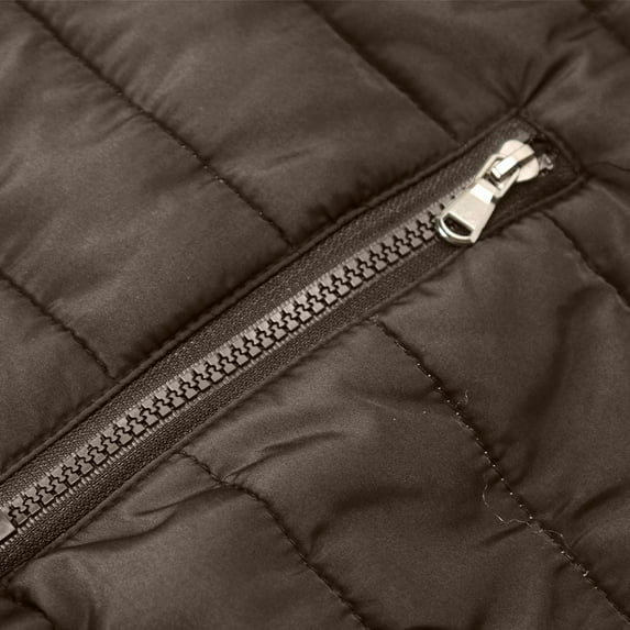 Dgankt Winter Jackets for Men Men's Solid-Color Puffer Jacket Lightweight Warm Winter Coats Water Repellent Windproof Insulated Cotton Outerwear