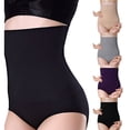 thumbnail image 1 of Dgankt Women's Clothing Women's High-Waisted Tummy Control Seamless Shapewear Briefs - Compression Slimming Multi-Color Underwear for Postpartum Recovery, Wedding Dresses & Gym Workouts L-6XL, 1 of 5