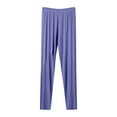 thumbnail image 1 of Dgankt Womens Pants Solid Color Lightweight Plus Size Pants High Waisted for Home or Outings,Sizes XL-6XL, 1 of 7