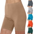 thumbnail image 1 of Dgankt Womens Shorts Women's Soft Cotton Biker Shorts – High-Waisted Stretch Slip Shorts, Seamless Anti-Chafing Design for Under Skirts, Yoga, Workout & Daily Layering S-3XL, 1 of 5