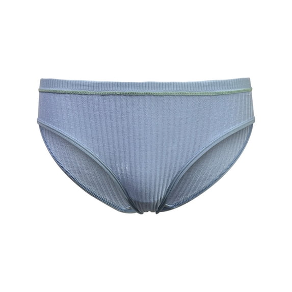 Dgankt Womens Underwear Fashion Solid Color Seamless Ice Silk Sexy Mid Waist Underwear,Size S-XL