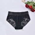 thumbnail image 1 of Dgankt Womens Underwear Large Size High Waist Briefs Lace Sexy Breathable Panties,Size S-4XL, 1 of 9