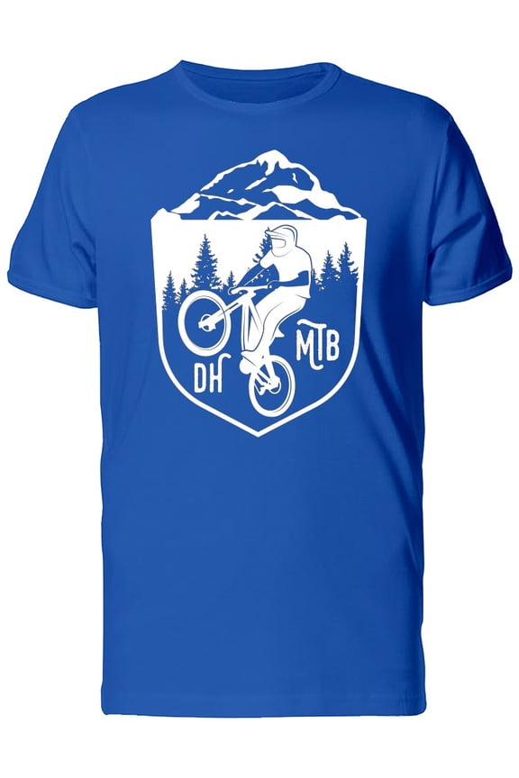 Dh Mtb White Logo T-Shirt Men -Image by Shutterstock, Male Small