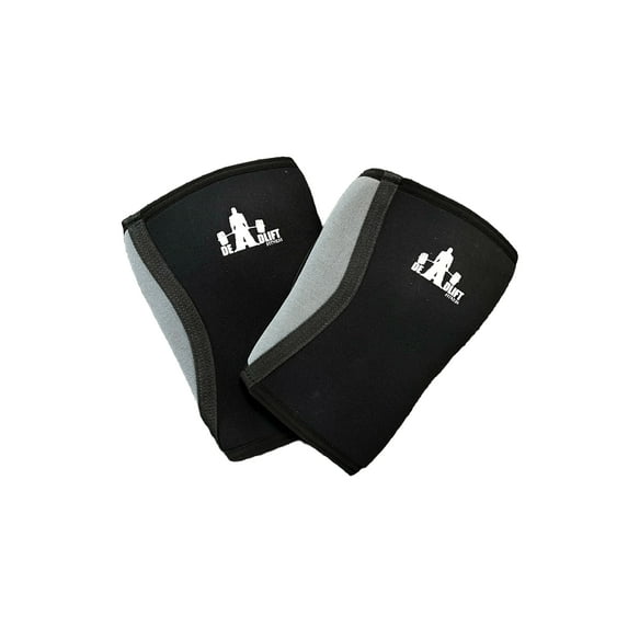 Dhabii Knee Sleeves (1 Pair) - High Performance Knee Compression Support for Squats, Powerlifting, Weightlifting, Fitness - 5mm neoprene Compression Knee Braces for Men & Women