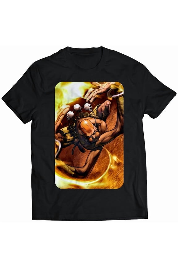 Dhalsim Street Fighting Comic Premium Unisex T-shirt (vectorized Design)