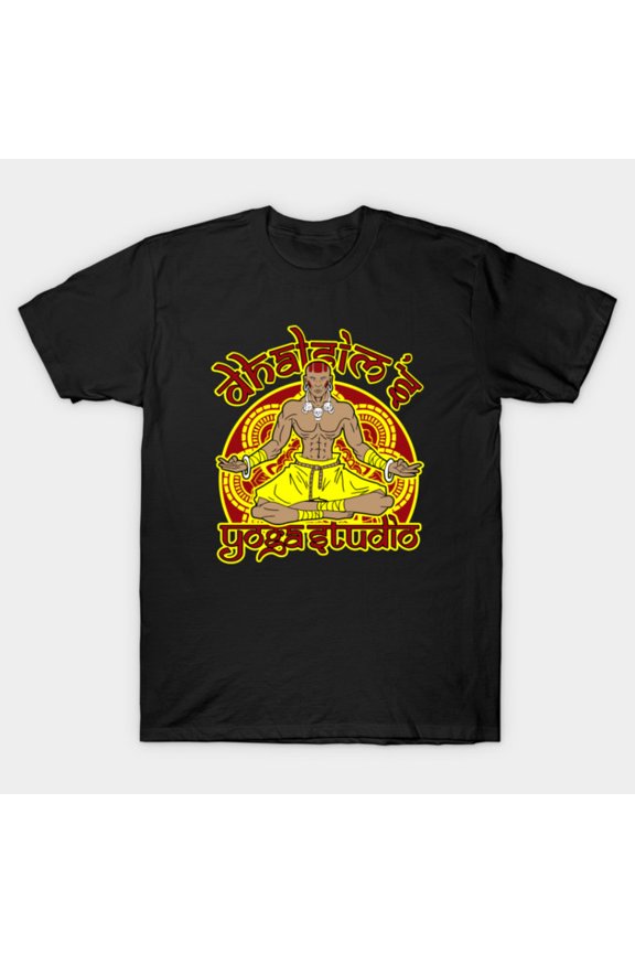 Dhalsims Yoga Studio Street Fighter Retro Gaming Unisex T-Shirt, for men & women, up to size 5XL