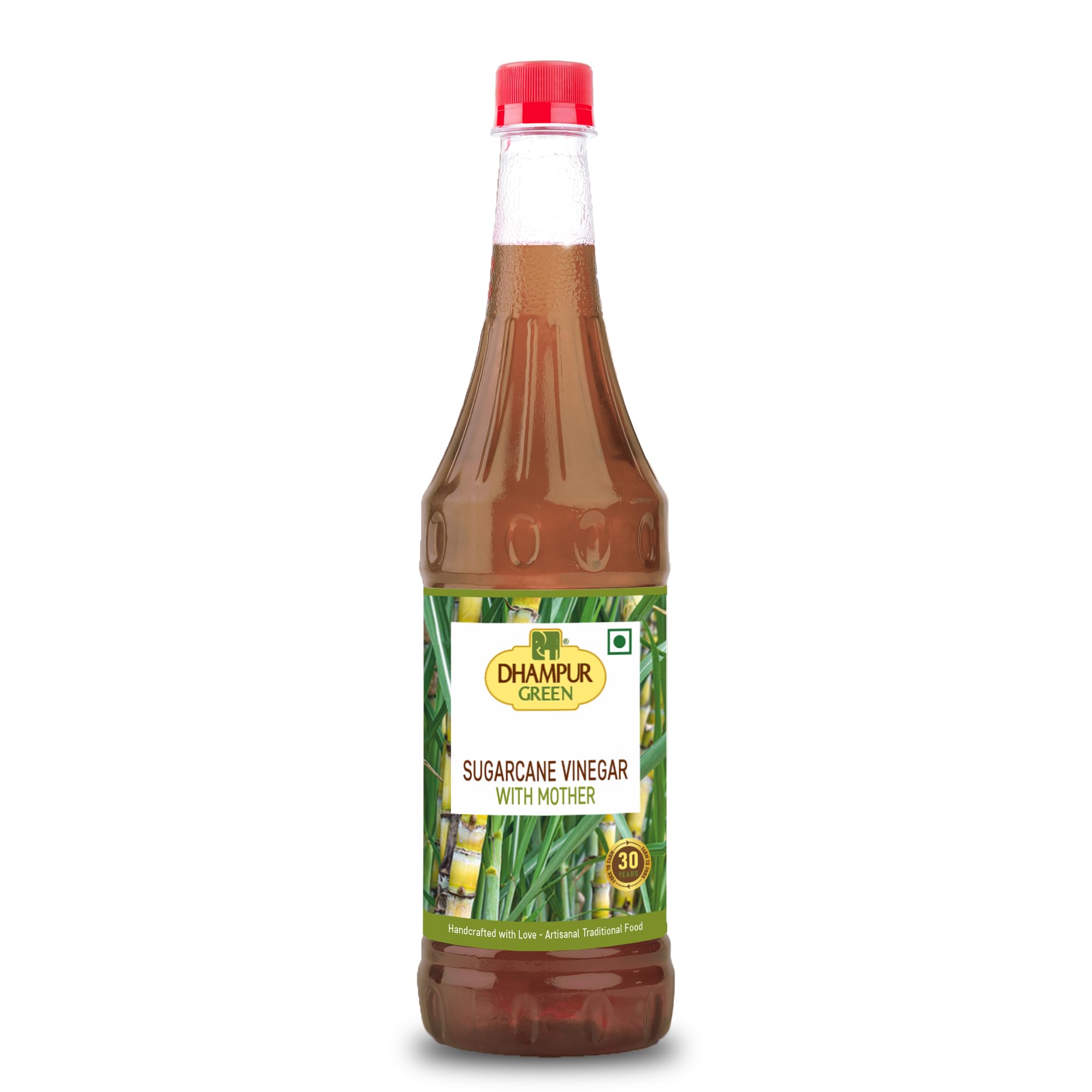 Dhampurgreen Natural Vinegar Sugarcane Vinegar Sirka With Mother For