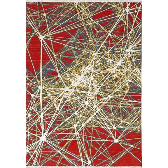 Dhanak Wool Rug - 4'0'' x 5'9''