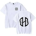 thumbnail image 1 of Dharius 2025 Merch T-shirt Classic Print Round Neck Short Sleeves Men And Women Hip-hop Wear, 1 of 2