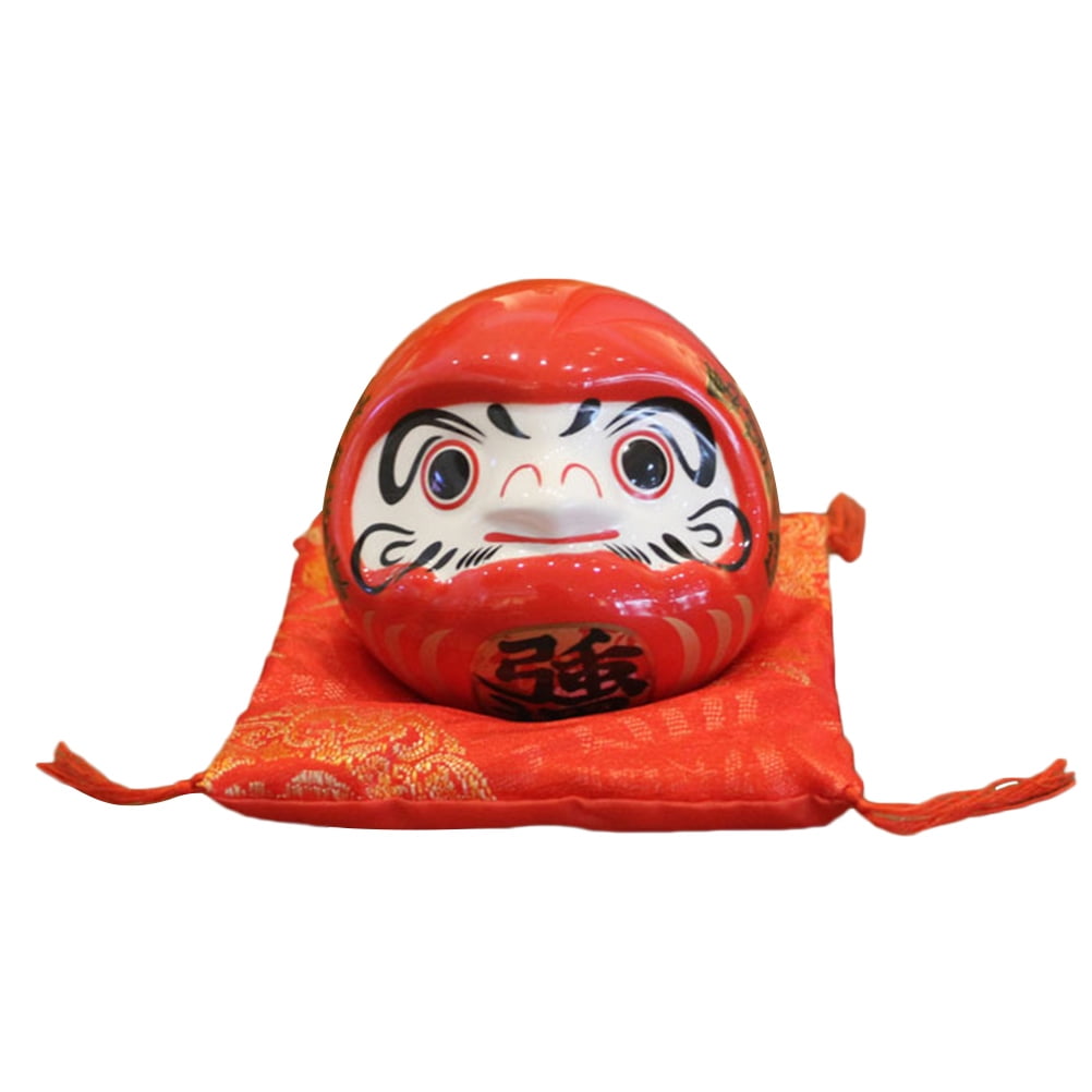 Dharma Eggs Piggy Bank for Kids Ceramic Daruma Doll Coin Girl Banks
