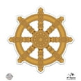 thumbnail image 1 of Dharma Wheel - 12" Vinyl Sticker Waterproof Decal, 1 of 1