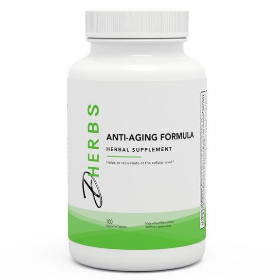 Dherbs Anti-Aging Formula, 100-Count Bottle