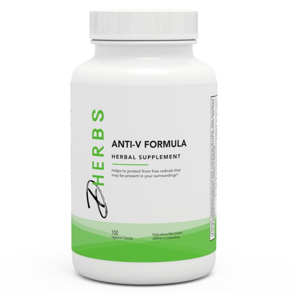 Dherbs Anti-V Formula, 100-Count Bottle