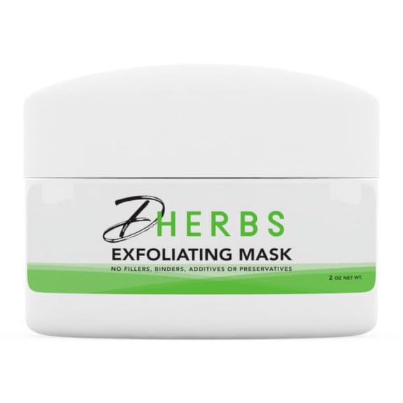Dherbs Facial Exfoliating Mask, 2 Oz.