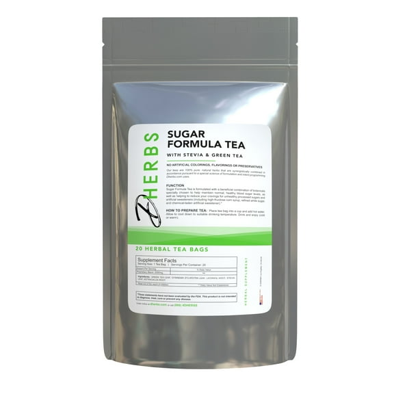 Dherbs Sugar Formula Tea, 20 Grams