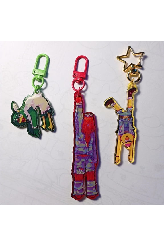 Dhmis keychains // Don't hug me I'm scared acrylic keychains !RESTOCK! (1 keychain)