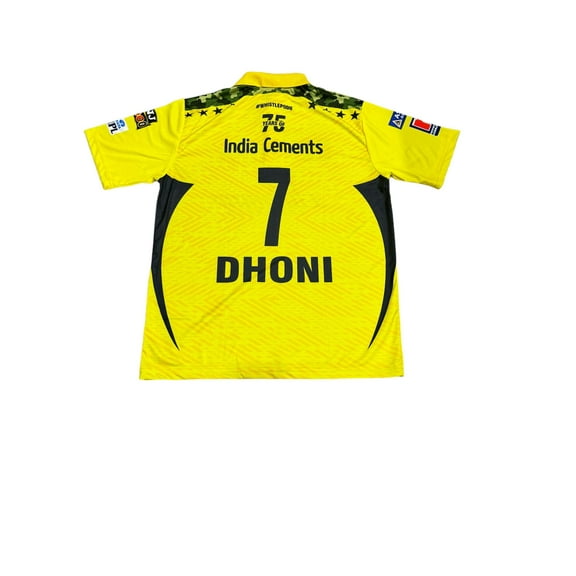 Dhoni Fan Jersey (Adult Large)