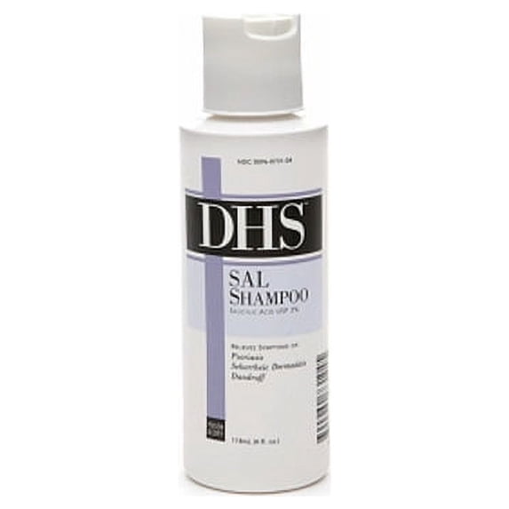 Dhs Salicylic Acid Dandruff Hair & Scalp Shampoo - 4 Oz, 2 Pack
