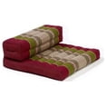 thumbnail image 1 of Dhyana Meditation Cushion, Army & Red, 1 of 1