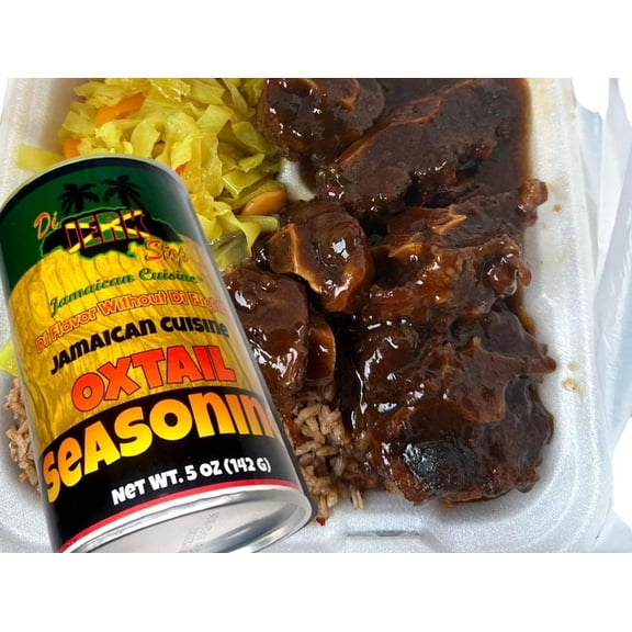 Di Jerk Stop Oxtails Seasoning 5 oz, Medium Spice Level