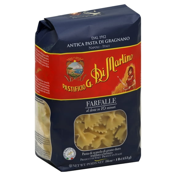 Di Martino Farfalle Pasta 1 lb (Pack Of 6)