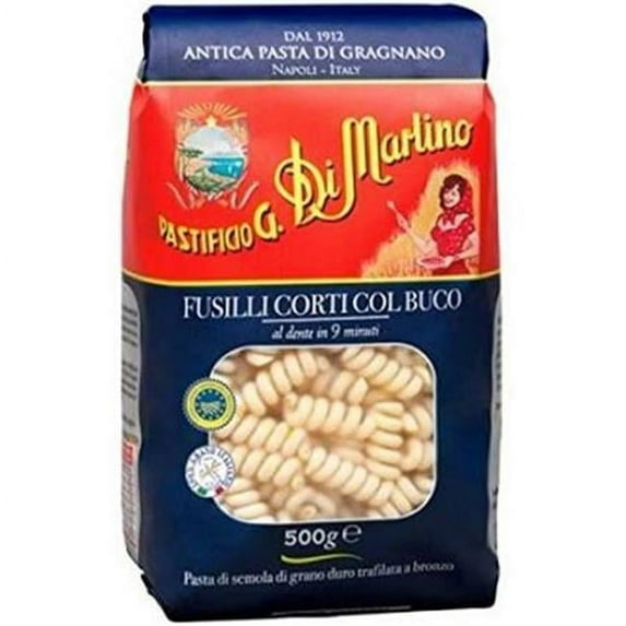 Di Martino - Pasta Fusilli Corti Colbu - Case Of 12-16 Oz