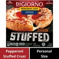 thumbnail image 1 of DiGiorno Stuffed Crust Mini Cheese and Pepperoni Personal Pizza, 8.5 oz (Frozen), 1 of 8