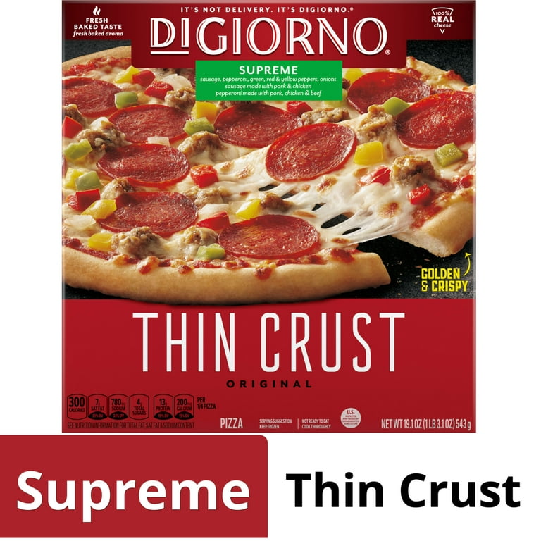 DIGIORNO Crispy Pan Supreme Pizza, 29.6 oz - Pay Less Super Markets