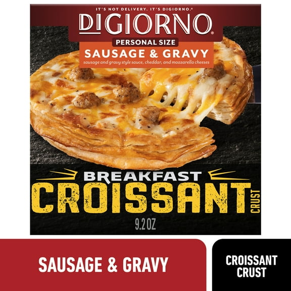 DiGiorno Croissant Crust Sausage Pizza 6.5 in 9.2oz Carton (Frozen)