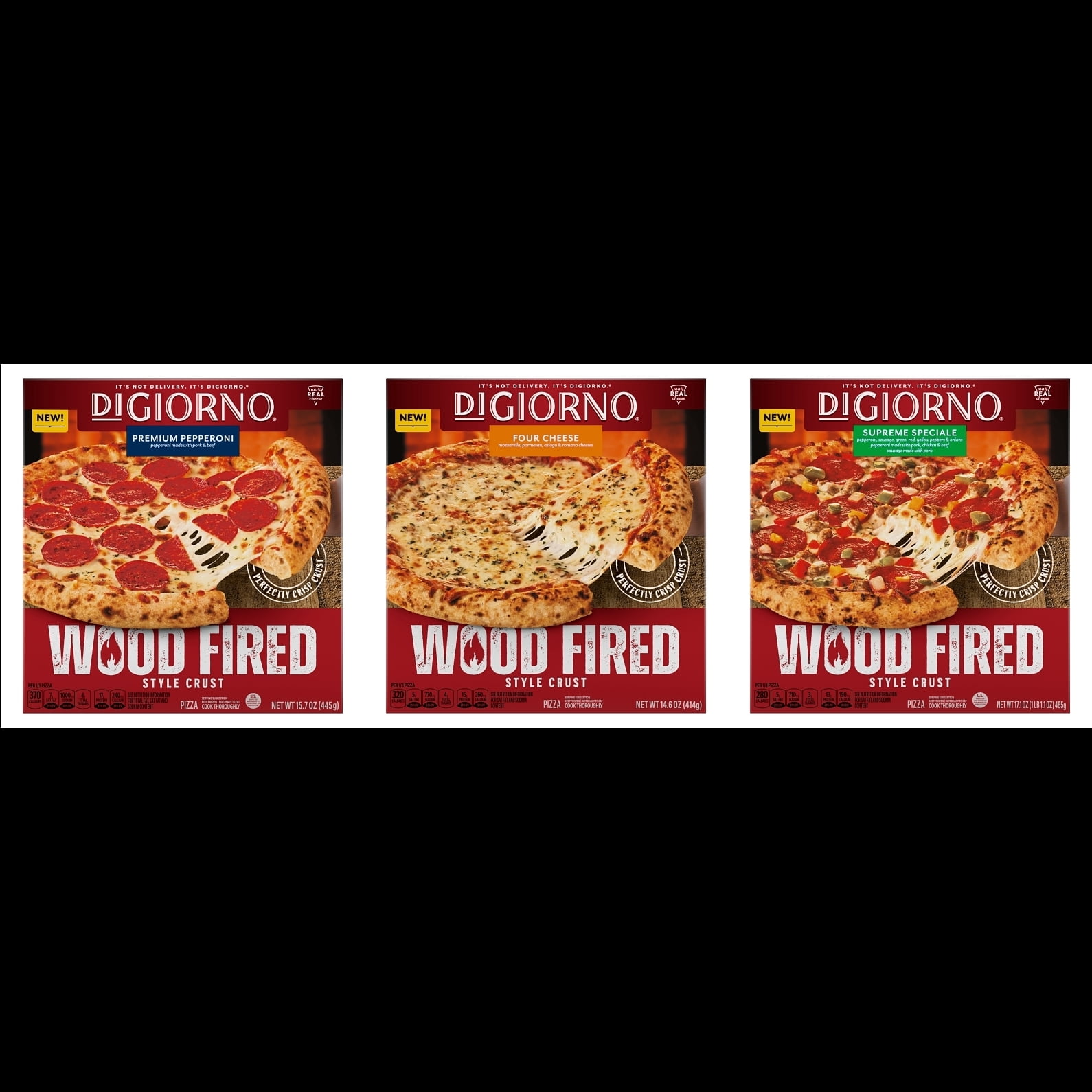 DiGiorno Wood Fired Pizza Bundle (Pack of 3) - Walmart.com