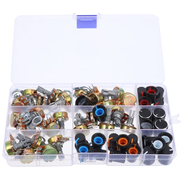 MYTAKEND 1 Set Guitar Potentiometer Linear Potentiometer Replacements Potentiometer Volume Control Knob for Electronics and Audio Equipment