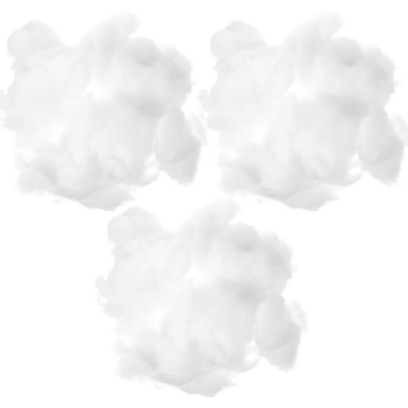 3Pcs Christmas Fake Snow Cotton Fluffy Snow Decoration