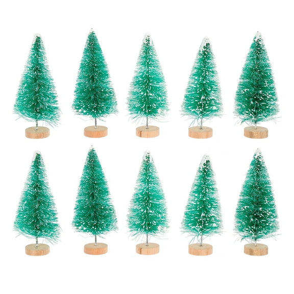 12 Pcs Christmas Tree Decor Desktop Adornment Party Supplies for Home Shop