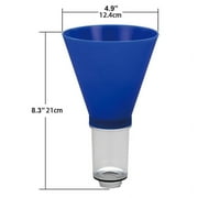 DiMaddie Universal Spill-Free Oil Funnel With Threaded Design Easy To Use And Reliable Wide Mouth Funnel Supply For Engine Oil Changes